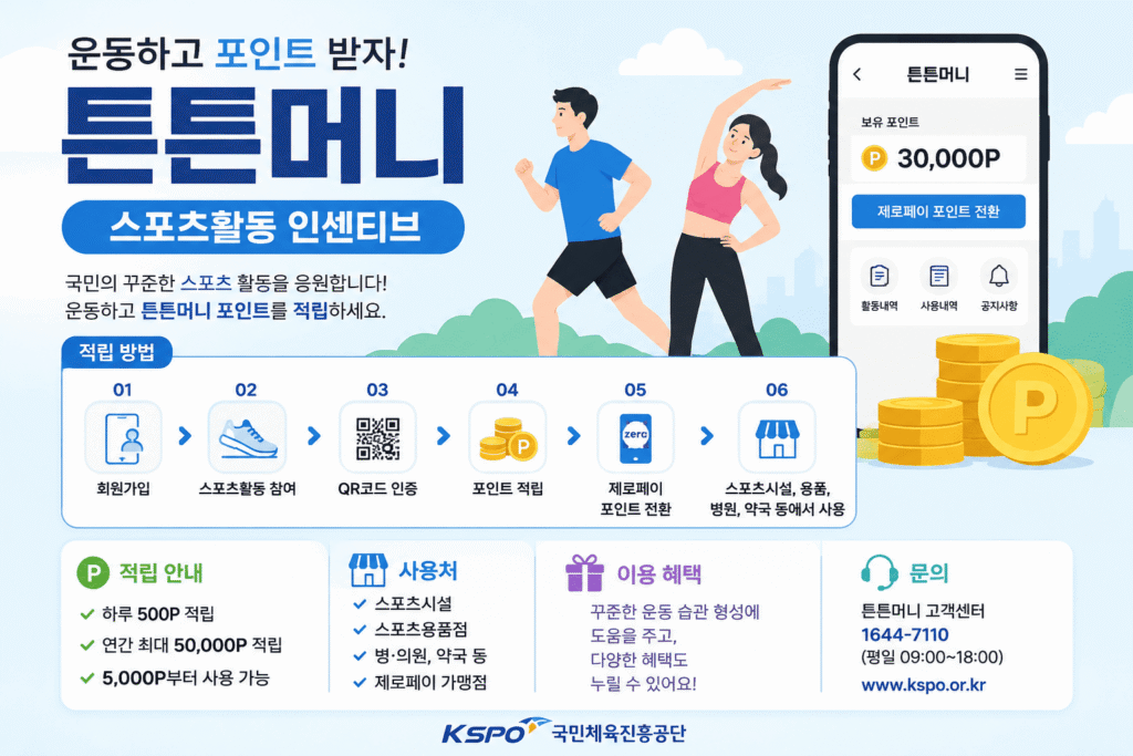 튼튼머니 적립방법